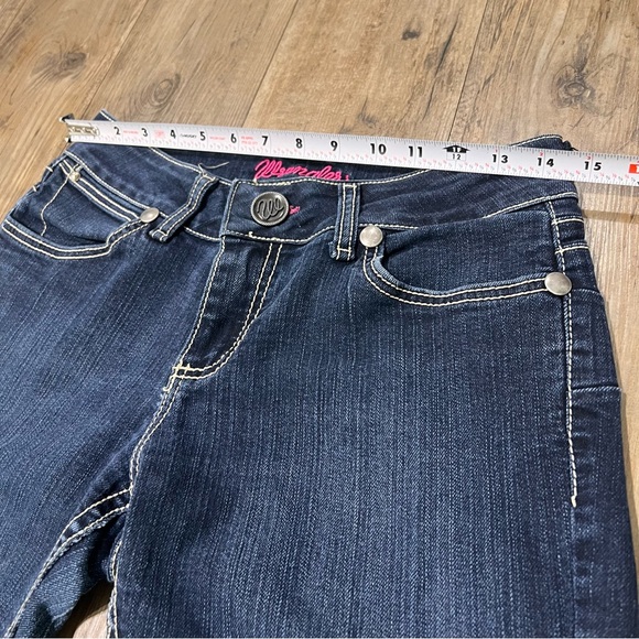 Wrangler Booty Up Carolina Breakaway Jeans Sz 5/6x30 Rodeo Western Stretch Jeans - Picture 11 of 12